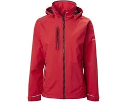 Rode dames regenjas Sardinia 2.0 van Musto M