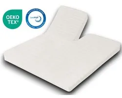 Surmatelas Easy Lits® SPLIT Topper 160x200 - Surmatelas - Mousse froide HR45 - Antibacterieel - Orthopédique Responsable - 4 Saisons - Housse Premium Lavable Zip-off - épaisseur 9 cm environ