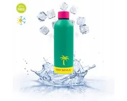 Kamai Gio Style Thermosfles 0.75L Groen - Roestvrij Staal