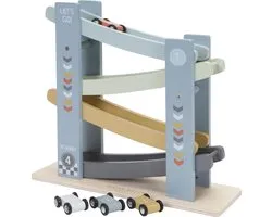 Little Dutch Roller Track Autobaan - Blauw FSC