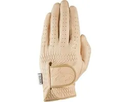 Vice Golf Pure Golfhandschoen – Rechterhand – Maat XL – Beige – Premium Lamsleer – Optimale Grip & Comfort