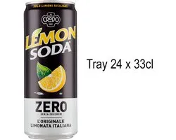 Lemon Soda Zero - 24x33cl - Zéro Sucre