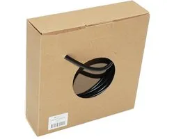 kabel of omhulsel voor auto, zwart, per meter, nieuw