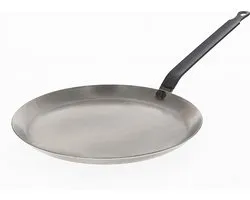 Poêle à crêpes et crêpes Carbone Plus De Buyer - Ø 26cm - Tôle d'acier