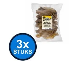 3x Voskes Runderoren - Hondensnack - 10 stuks