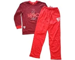 Sevilla Fc Grana Badge Sfc Korte Mouw Pyjama Rood M