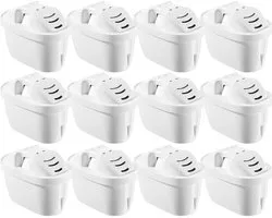 12x Mutital Waterfilters - Filter Patronen compatibel met Brita Maxtra - Geschikt voor Marella, Style, Aluna, Elemaris XL