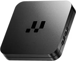 4K TV Box - Mediastreamer Smart Hub - Entertainment Streamen - Quad Core Processor - 2GB RAM 16GB ROM - Zwart