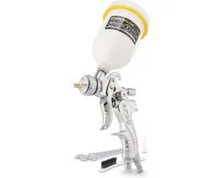 Powerplus POWAIR0109 Pneumatisch verfpistool - Verfspuit - Max. druk: 3bar - 600ml bovenbeker - Spuitbreedte 160-210mm - HVLP systeem