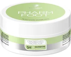Voetcreme Cracked Heel Protector, 200 ml - Pharm Foot - voor extreem droge voeten - voorkomt eelt en kloven - voetencreme - urea - voet - voeten - verzorging - feet - creme - voedend - callance