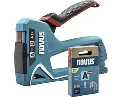 Novus Tools J-25 030-0459 Agrafeuse Type d'agrafe Type 53, Type 53F, Type 37, Type 11 Longueur d'agrafe 4 - 10 mm
