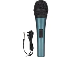 Dynamische Cardioïde Microfoon met XLR-kabel - Handmicrofoon voor Luidsprekers-Mixers-Versterkers-Computers-Uitzendingen-Thuisbioscopen-Karaoke .
