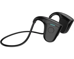 White-Label® Bone Conduction Headphone - Koptelefoon voor Activiteiten - Draadloos - Bleutooth - Zwart