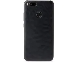 Xiaomi Origineel PC Textured Back Cover voor Xiaomi Mi A1 - Zwart