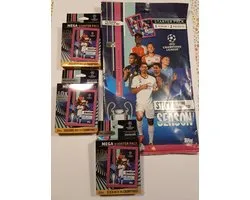 topps Champions League 2023/2024 starterset + 3X mega booster pack ( 250 stickers totaal) Voordeelpakket