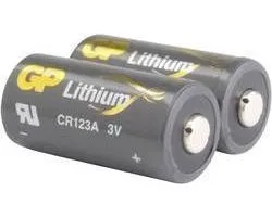 CR123A batterij GP lithium 3V 2 stuks