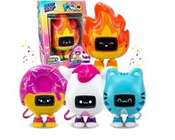 Beep Boop Interactive Minirobot - 1 exemplaar = Met 100 muziekjes en animaties - Voor kinderen - Inclusief games