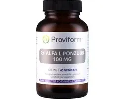 Proviform R+ Alfa liponzuur 100 mg 60 Vegetarische capsules