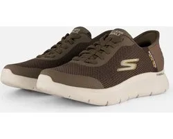 Skechers Slip-ins Go Walk Flex Instappers bruin - Maat 47