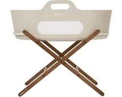 Snuz SnuzBaskit Barley Moses Basket & Walnut Beech Standaard