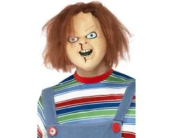 "Masque Chucky ™ pour adultes Masque d'Halloween - Masque de pansement - Taille unique"
