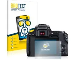 BROTECT - Protecteur d'écran pour Canon EOS 250D - Film de protection Verre de protection transparent