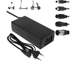 Oplader Voor Elektrische Steps - 36V/42V 2A Universele Oplader - Met 5 Batterijlader Connectoren - Elektrische Fiets Opladers - Hoverboard Drift Trikes - Elektrische Scooter Hoverboard Loopfiets - Geschikt Voor Xiaomi Mi Mijia M365 - 84W Max