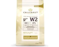 Callebaut chocolade callets - Belgische chocolade - 2,5 kg