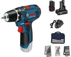 Bosch Professional Perceuse sans fil Bosch GSR 10,8-2-LI Set bu