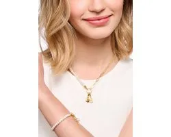 Thomas Sabo - 2024-413-39 - Charm - Dames - 925er Zilver geel verguld
