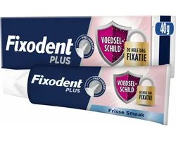Fixodent Plus Barrière Alimentaire Goût Frais 40 grammes