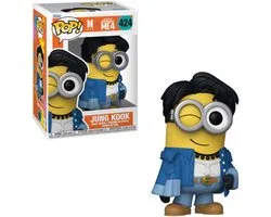POP! Figures Minions Despicable Me 4 - BTS - Jung Kook vinylfiguur 424 Funko Pop! meerkleurig