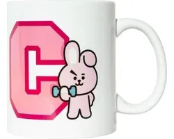 Grupo Erik Mug Bt21 Cooky Junior 300 Ml Céramique Wit/ Rose