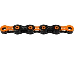KMC X11 DLC Fietsketting 11 speed - Zwart/Oranje