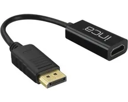 BasicTeQ: INCA IDTH-07 Displayport to HDMI, High Performance, HDMI Version 1.4 backward compatible, 4K Display Technology. Goud verguld