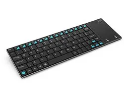 Rii mini K12+ Ultra Slim Keyboard + touchpad - 2.4GHz - QWERTY