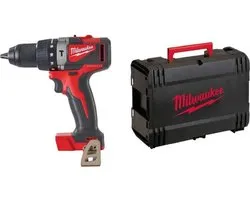 Milwaukee M18 BLPD2-0X 18V Li-Ion accu Klopboor-/schroefmachine body in HD box - Koolborstelloos - 82Nm