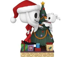 Funko The Nightmare Before Christmas - 30th POP! Deluxe Jack & Zero With Tree 9 cm Verzamelfiguur - Multicolours