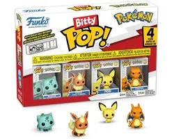 POKEMON - Bitty Pop 4 Pack 2.5cm - Bulbasaur
