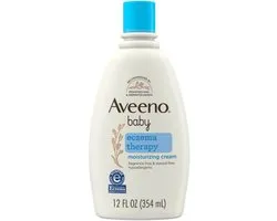 Crème hydratante Bébé Aveeno Bébé Eczema Therapy pour peaux sèches, irritées et sujettes aux démangeaisons dues à l'eczéma, sans parabènes ni stéroïdes, 354 ml