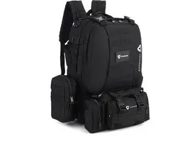 TRAVBAG® ORION - Uitbreidbaar met extra modules - Rugzak - Rugtas - Backpack Reistas - Uitbreidbaar - Modulair- Molle systeem - Waterafstotend - 65 Liter