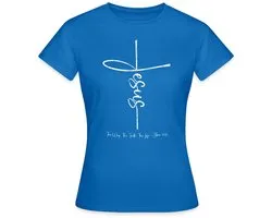 Jezus Christus Weg Waarheid Leven John 14:6 T-Shirt Dames