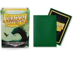 Protège-cartes Dragon Shield: Émeraude mate standard (63x88mm) - 100 pièces