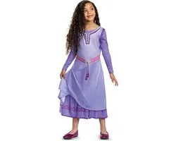 DISNEY - WISH, Asha Deluxe , Taille M (7-8 ans), Filles