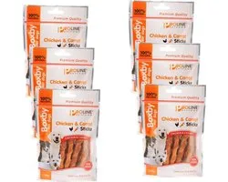 Proline Boxby Chicken/Carrots Sticks 100 g - Hondensnacks - 6 x Kip&Wortel&Groente
