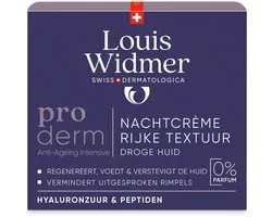 Louis Widmer Proderm Nachtcrème Rijke Textuur 50 ml