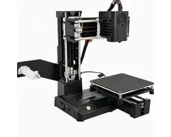 Chelsey-Store - Mini 3D-printer - Voor Huishoudelijk Gebruik, Onderwijs, Doe-het-Zelvers, Amateurs en Studenten - 40mm/s Printsnelheid - 10x10x10 CM Maximaal Afdrukformaat - Zwart