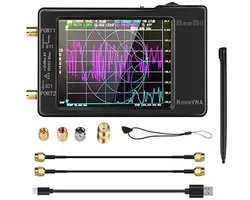 NanoVNA-H Antenne Analyzer 2.8'' Vector Netwerk Analyzer 10kHz-1.5GHz