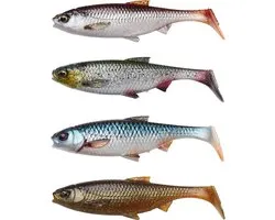 Savage Gear 3D River Roach - Clear Water Mix - 8cm - 5g  - 4 Stuks - Shad - Assorti