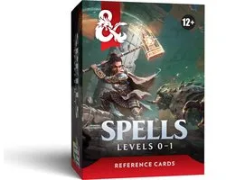Dungeons & Dragons Reference Cards - Spells (Levels 0-1)
